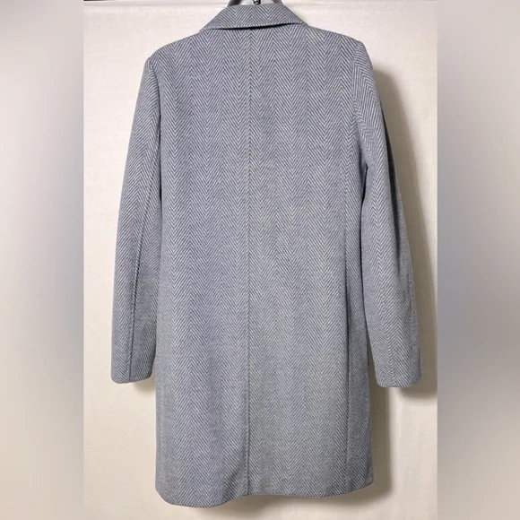 NEW J Crew Herringbone topcoat!!! - Picture 3 of 6